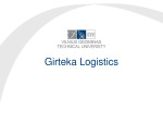 Girteka logistics project 1