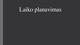 Laiko planavimas projektas