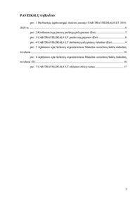 UAB „traveldeals lt“, Makalius veiklos analizė 3