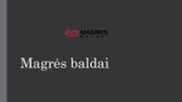 „Magrės baldai“ įmonės veiklos pristatymas 1