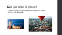 „Magrės baldai“ įmonės veiklos pristatymas 2
