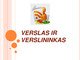 Verslas ir verslininkas skaidrės