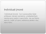 Įmonių tipai Lietuvoje skaidrės 3