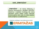 ERMITAŽO įmonės trumpas pristatymas 2
