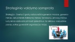 Strateginio valdymo elementų struktūra skaidrės 3