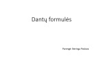 Gyvūnų dantų formulės 1