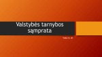 Valstybės tarnybos samprata skaidrės 1