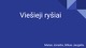 Viešieji ryšiai projektas 