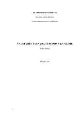 Valstybės tarnyba Europos sąjungoje 1