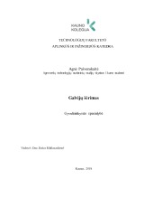 Galvijų šėrimo technologijos 1