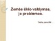 Žemės ūkio valdymas, jo problemos