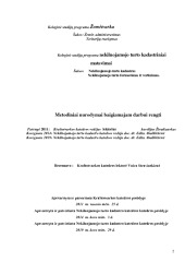 Kraštotvarkos katedros metodiniai nurodymai baigiamajam darbui rengti 2