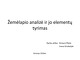Žemėlapio analizė ir jo elementų tyrimo pristatymas