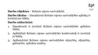 Kelmės rajono savivaldybės aplinkos vertinimas 2