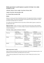 Radijo paprastumas ir greitis lyginant su spauda 1